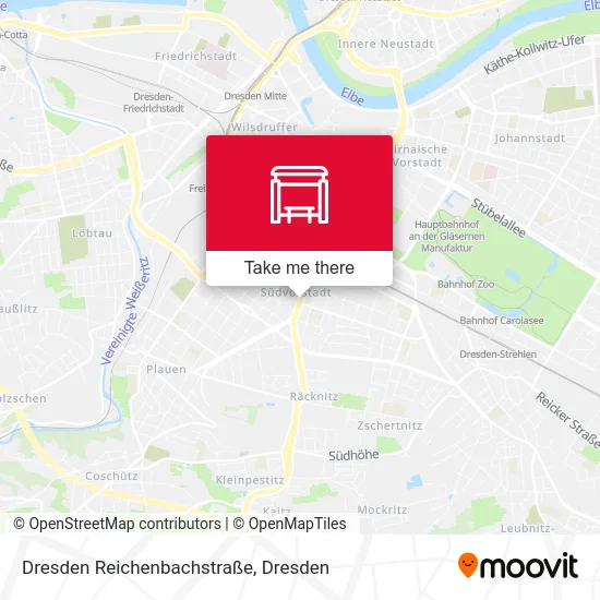 Карта Dresden Reichenbachstraße