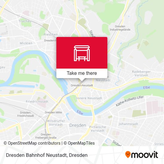Карта Dresden Bahnhof Neustadt