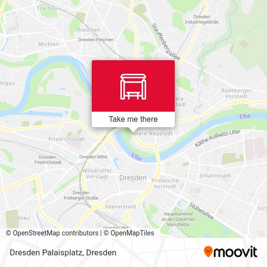 Карта Dresden Palaisplatz