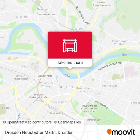 Карта Dresden Neustädter Markt