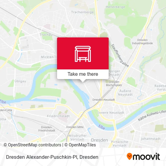 Карта Dresden Alexander-Puschkin-Pl