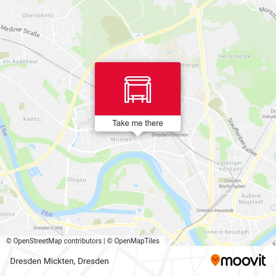 Карта Dresden Mickten