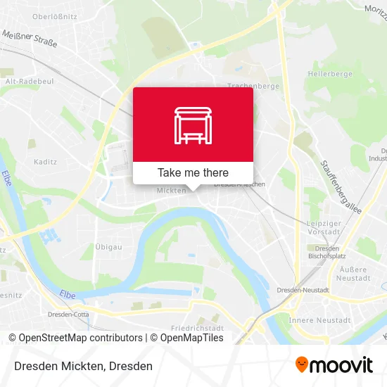 Карта Dresden Mickten