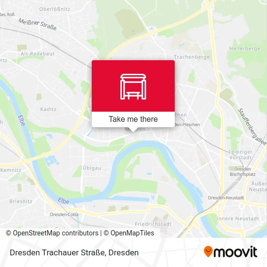 Карта Dresden Trachauer Straße