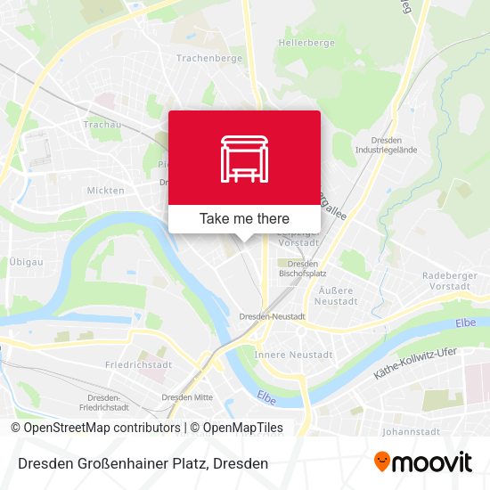 Карта Dresden Großenhainer Platz