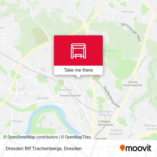 Карта Dresden Btf Trachenberge