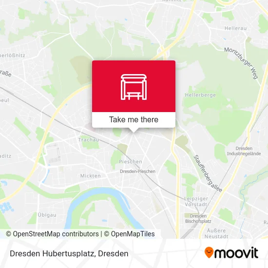 Карта Dresden Hubertusplatz