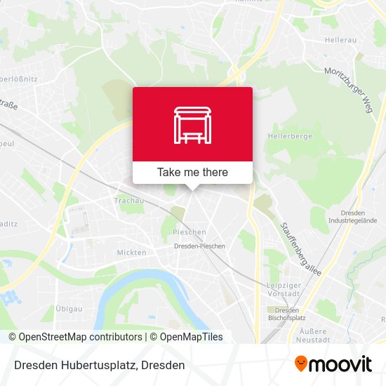 Карта Dresden Hubertusplatz