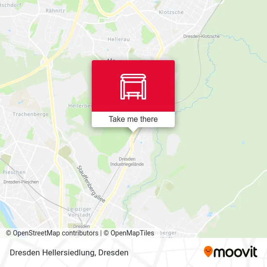 Карта Dresden Hellersiedlung