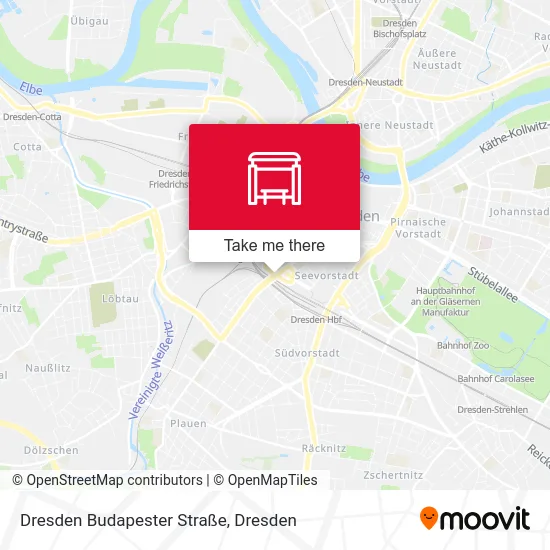 Карта Dresden Budapester Straße