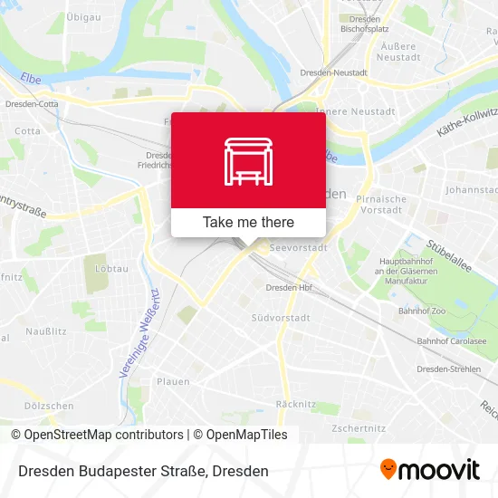 Карта Dresden Budapester Straße