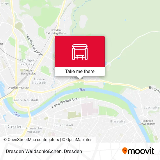 Карта Dresden Waldschlößchen