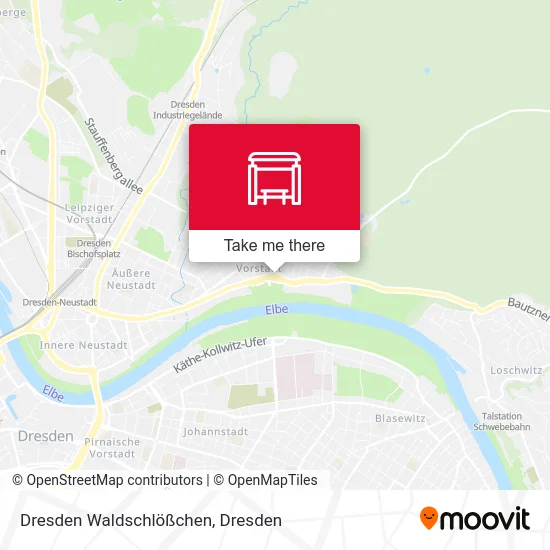 Карта Dresden Waldschlößchen