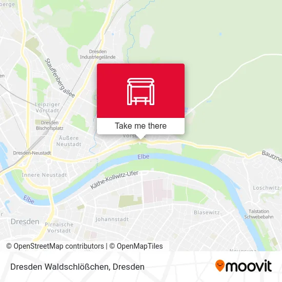 Карта Dresden Waldschlößchen