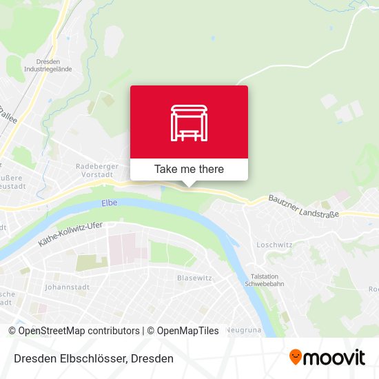 Карта Dresden Elbschlösser