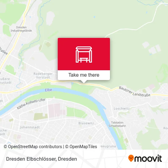 Карта Dresden Elbschlösser