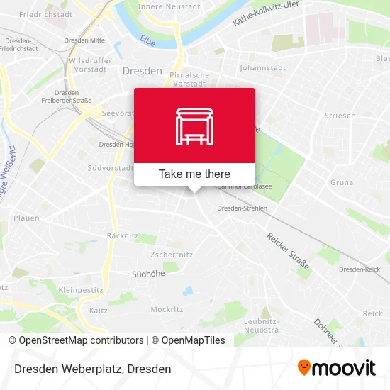 Карта Dresden Weberplatz