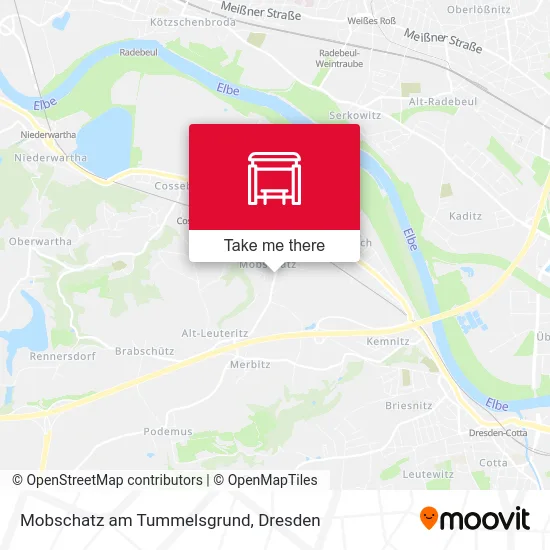 Карта Mobschatz am Tummelsgrund