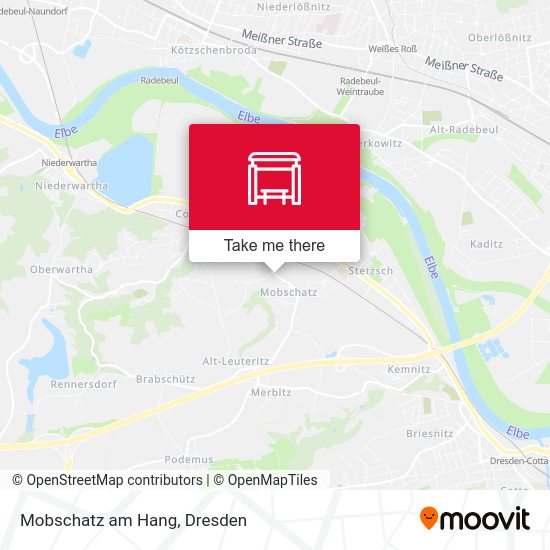 Карта Mobschatz am Hang