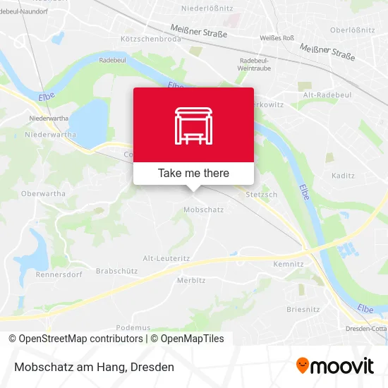 Карта Mobschatz am Hang