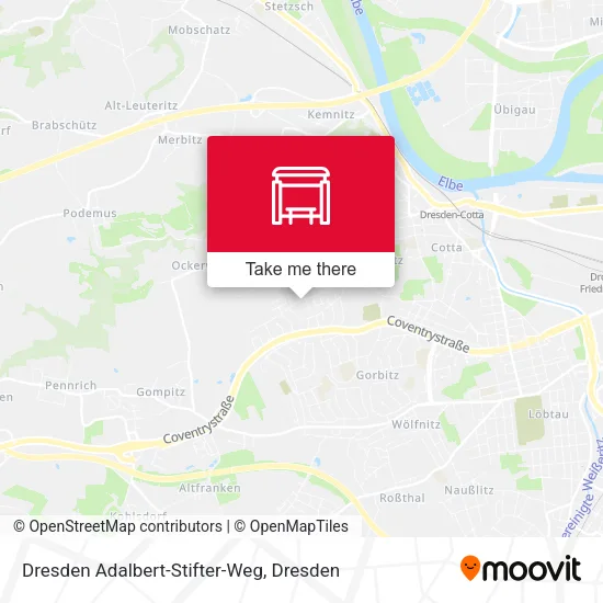 Карта Dresden Adalbert-Stifter-Weg