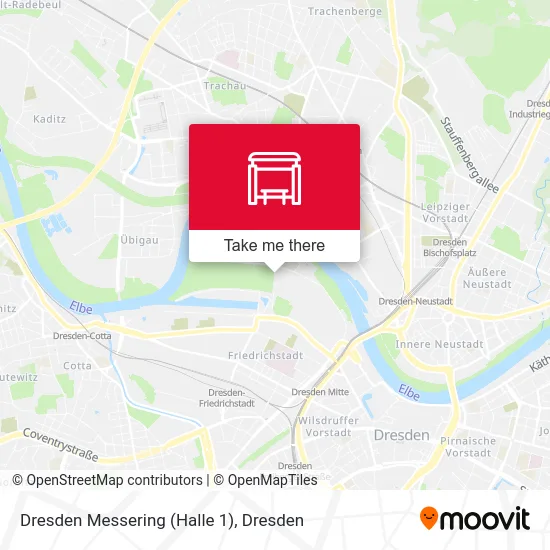 Карта Dresden Messering (Halle 1)