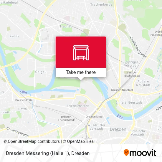 Карта Dresden Messering (Halle 1)