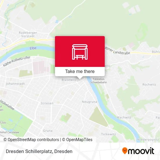 Карта Dresden Schillerplatz