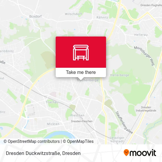 Карта Dresden Duckwitzstraße