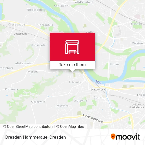 Карта Dresden Hammeraue