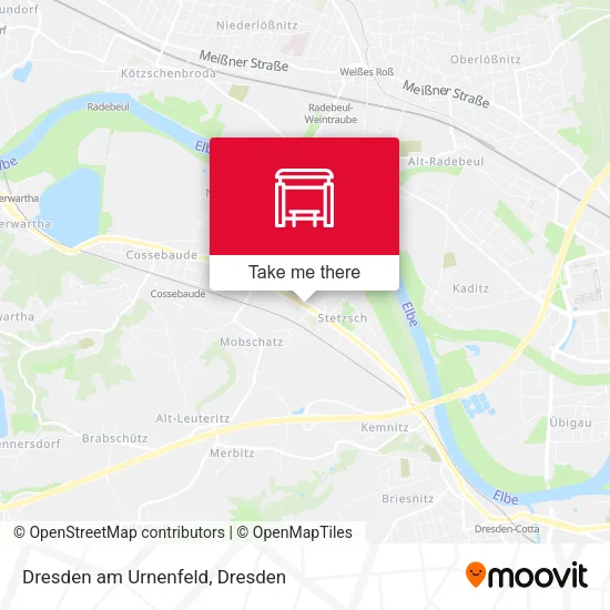 Карта Dresden am Urnenfeld