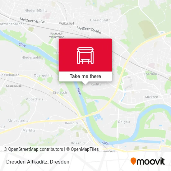 Карта Dresden Altkaditz