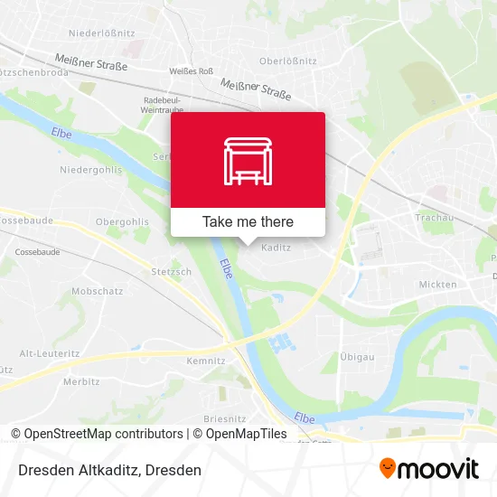 Карта Dresden Altkaditz
