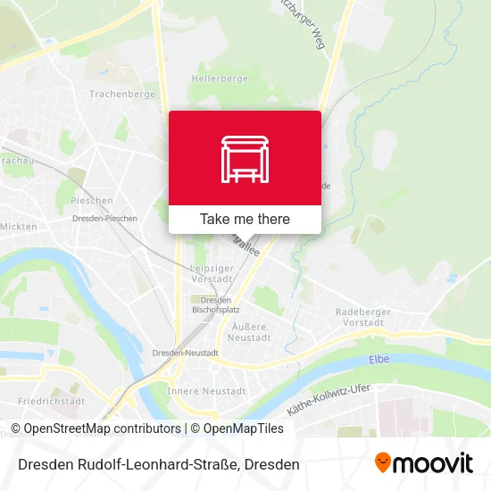 Карта Dresden Rudolf-Leonhard-Straße