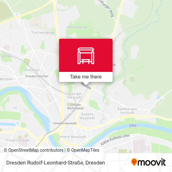 Карта Dresden Rudolf-Leonhard-Straße