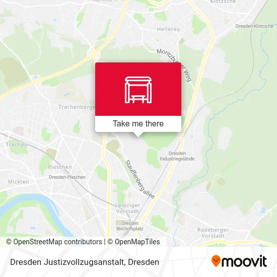 Карта Dresden Justizvollzugsanstalt