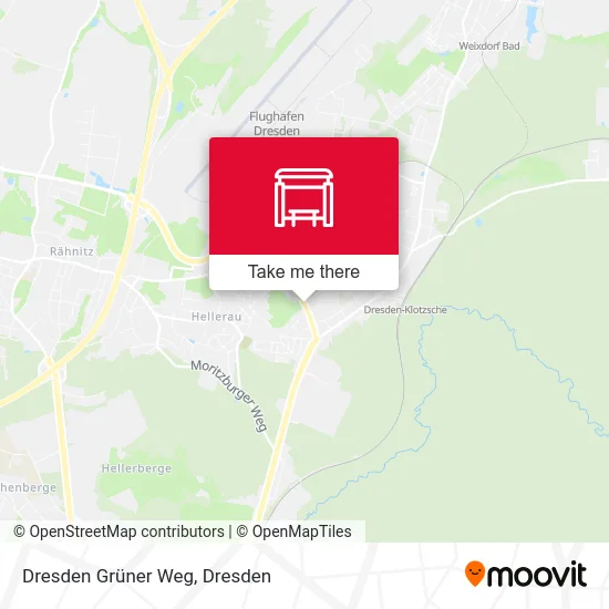 Карта Dresden Grüner Weg