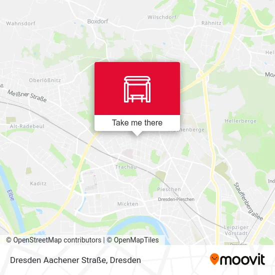 Карта Dresden Aachener Straße
