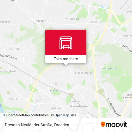 Карта Dresden Neuländer Straße