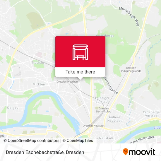 Карта Dresden Eschebachstraße