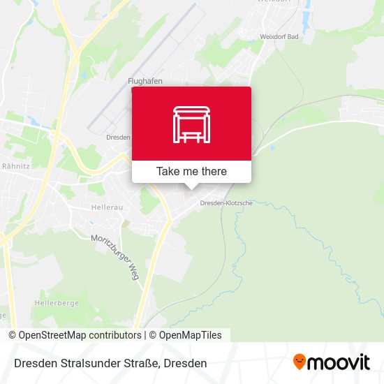 Карта Dresden Stralsunder Straße