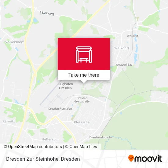 Карта Dresden Zur Steinhöhe