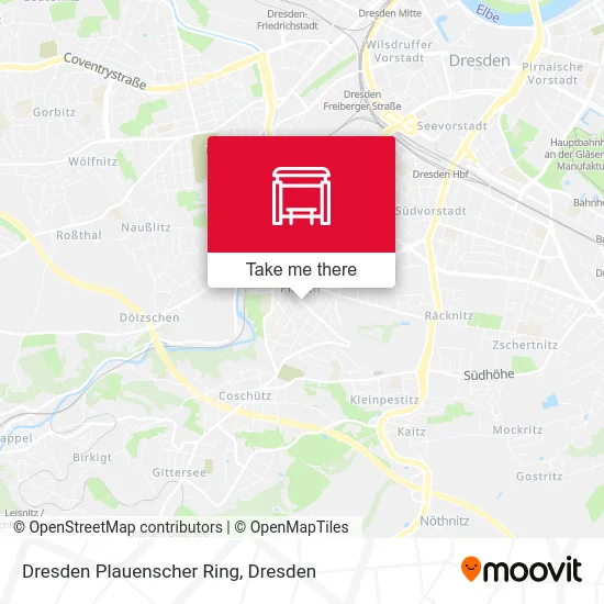 Карта Dresden Plauenscher Ring