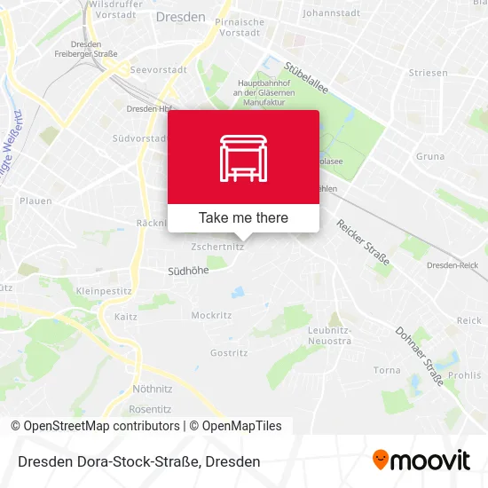 Карта Dresden Dora-Stock-Straße