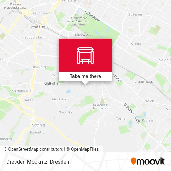 Карта Dresden Mockritz