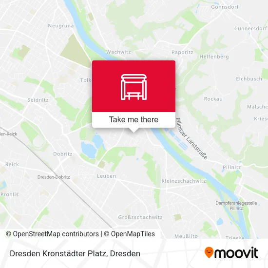 Карта Dresden Kronstädter Platz