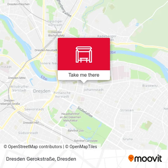 Карта Dresden Gerokstraße