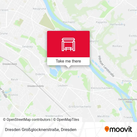Карта Dresden Großglocknerstraße