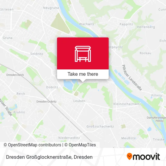 Карта Dresden Großglocknerstraße