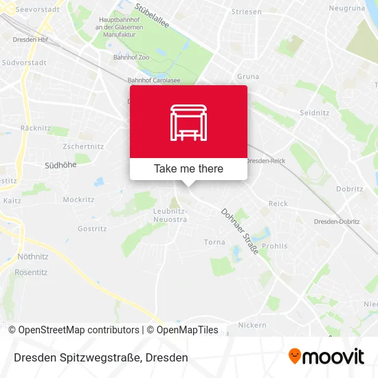 Карта Dresden Spitzwegstraße